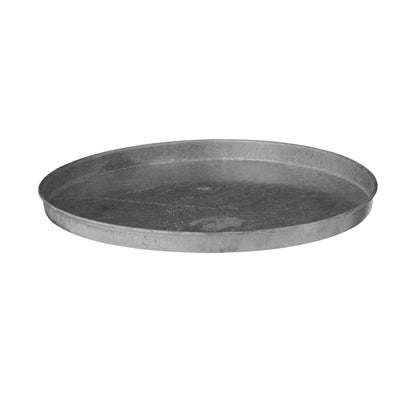 IB Laursen Kerzentablett aus Metall für magnetische Kerzenhalter – Zink Ø 22 cm