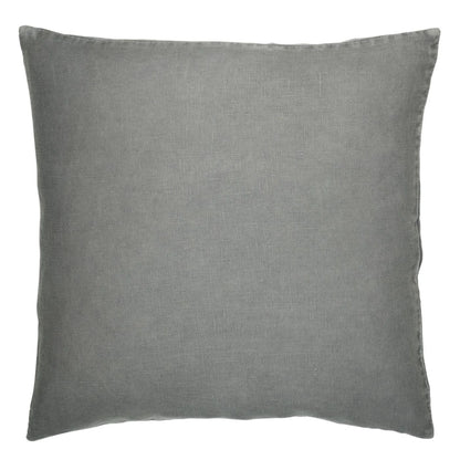 Ib Laursen Leinen Kissenbezug „Smoke“ grau 50x50 cm