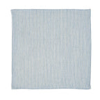 Ib Laursen Serviette aus Baumwolle 40 cm blau weiß gestreift