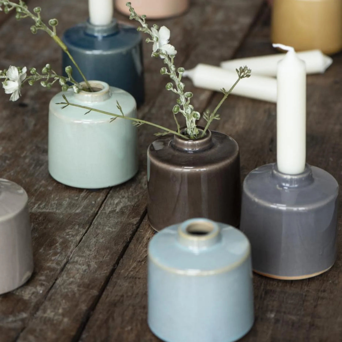 ib laursen ragnhild kerzenhalter vase braun anna und ole shop