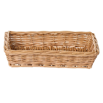 Ib Laursen Serviettenkorb Weide 10x20 cm braun Serviettenhalter