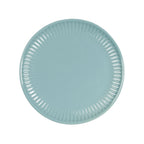 Ib Laursen Teller Mynte „Aqua Haze“ blau aus Steingut Ø 19,5 cm