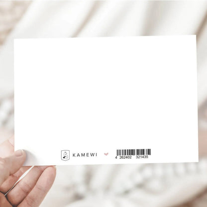 Kamewi Postkarte "Perfekt ins Herz"