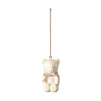 Maileg Teddy Anhänger weiß in Geschenkbox
