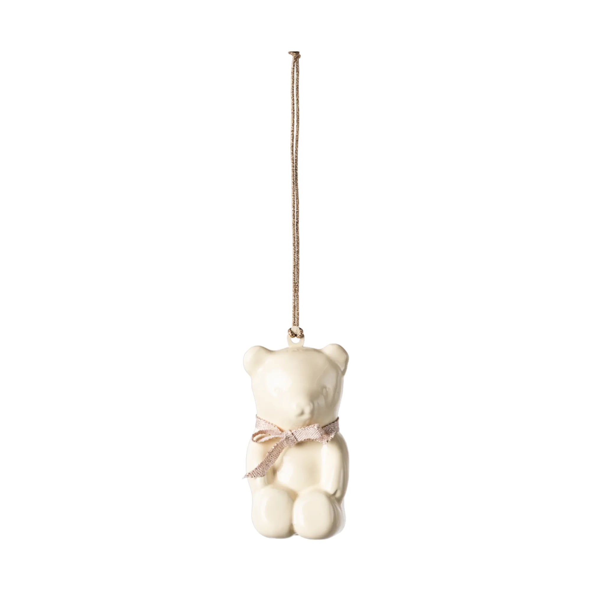 Maileg Teddy Anhänger weiß in Geschenkbox