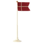 Maileg Dannebrog Flagge 25 cm dänische Fahne aus Baumwolle