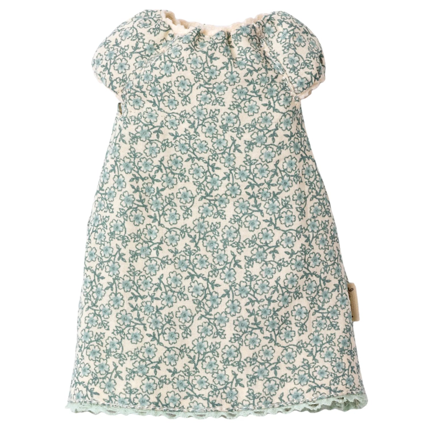 Maileg Kleid Outfit für Teddy Mama blau geblümt