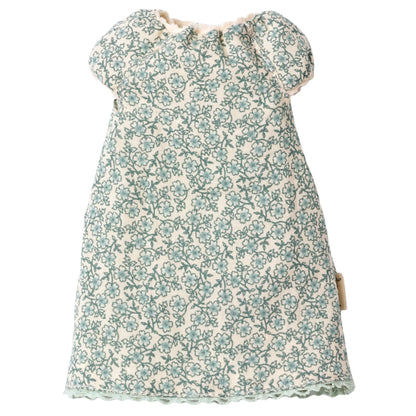 Maileg Kleid Outfit für Teddy Mama blau geblümt