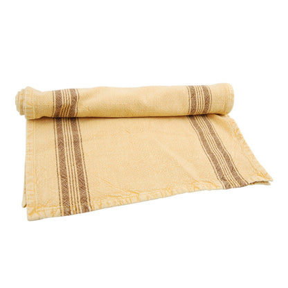 Tischläufer Eya gelb aus Baumwolle 45 × 150 cm – Miljögården
