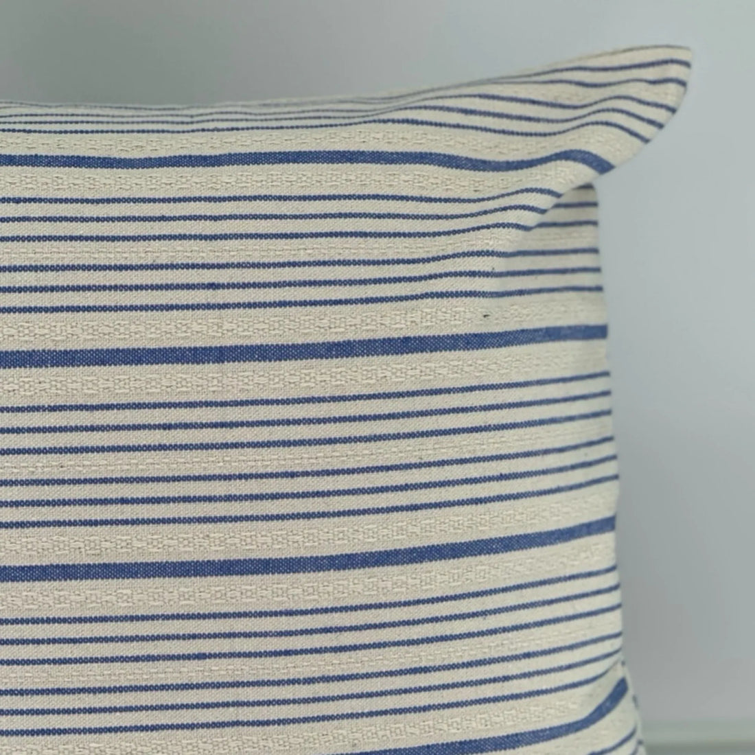 miljögarden kissenbezug stria blau gestreift 45 cm anna und ole shop