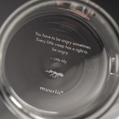 Muurla Mumin Glasbecher "Little My" 350 ml
