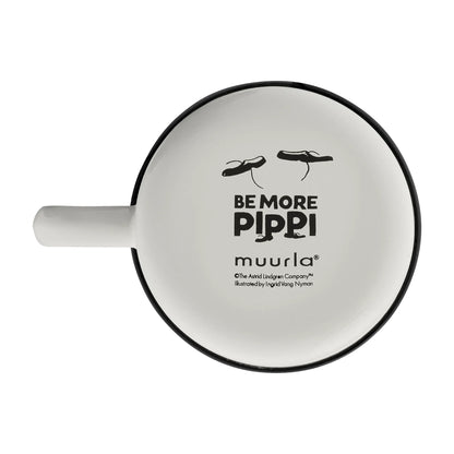 Muurla Emaille Tasse „Pippi Langstrumpf – Be more Pippi“ 370 ml
