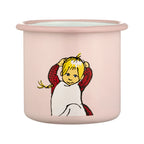 Muurla Emaille Tasse „Ida aus Lönneberga“ 250 ml rosa
