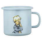 Muurla Emaille Tasse „Michel aus Lönneberga“ hellblau 250 ml