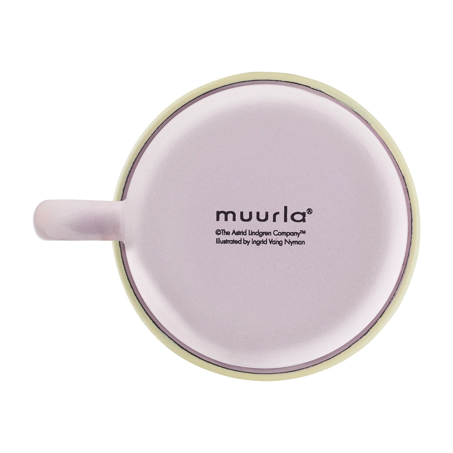 Muurla Pippi Langstrumpf Emaille Tasse „Früchte“ 250 ml