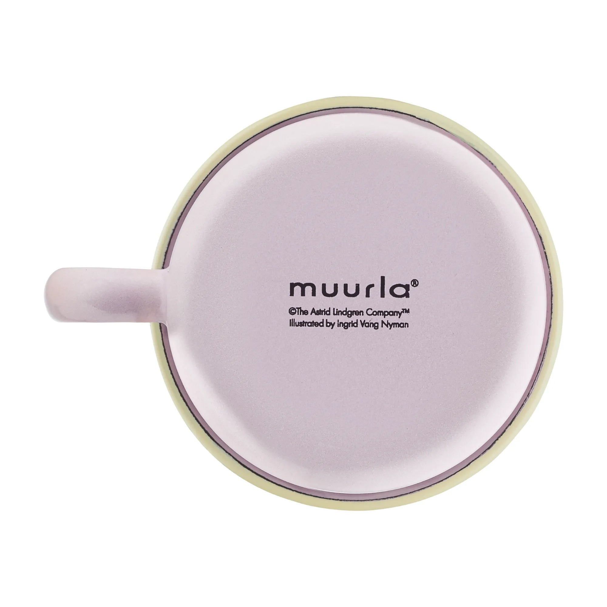 Muurla Pippi Langstrumpf Emaille Tasse „Früchte“ 250 ml
