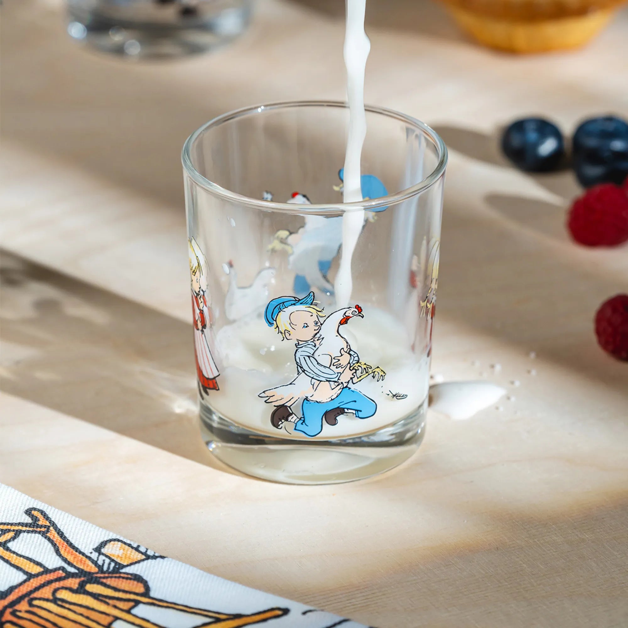 Muurla Trinkglas Michel &amp; Ida aus Lönneberga 200 ml