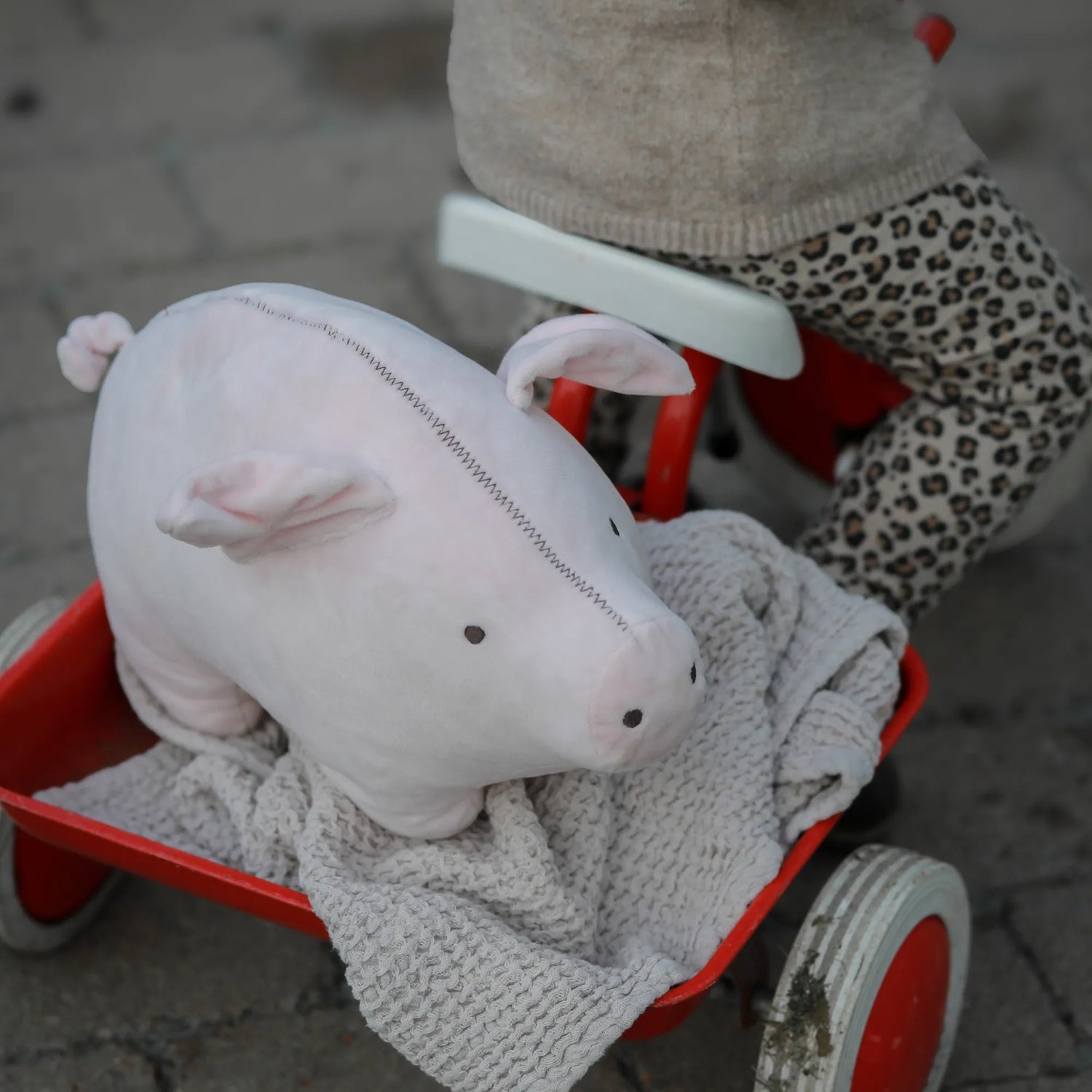 Rätt Start „Lotta aus der Krachmacherstraße“ Kuscheltier Schwein „Teddy“