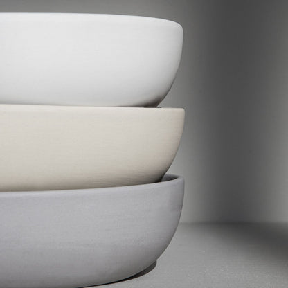 Storefactory „Lidatorp“ Kerzenhalter oval grau 21 cm