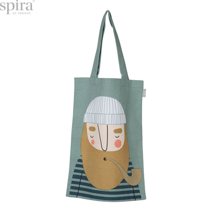 Spira of Sweden Shopper Tasche „Ebbot“ bunt Baumwolle