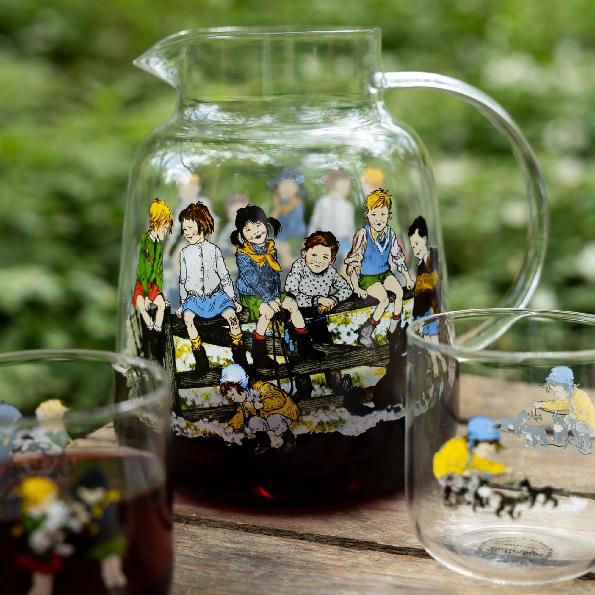 Storefactory „Wir Kinder aus Bullerbü“ Glaskrug 1,5 Liter