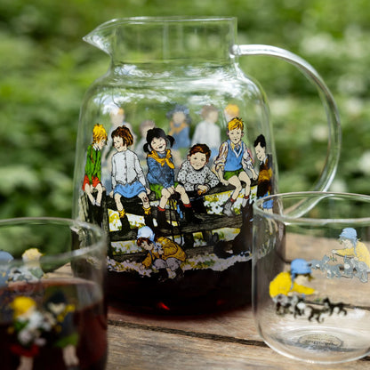 Storefactory „Wir Kinder aus Bullerbü“ Glaskrug 1,5 Liter