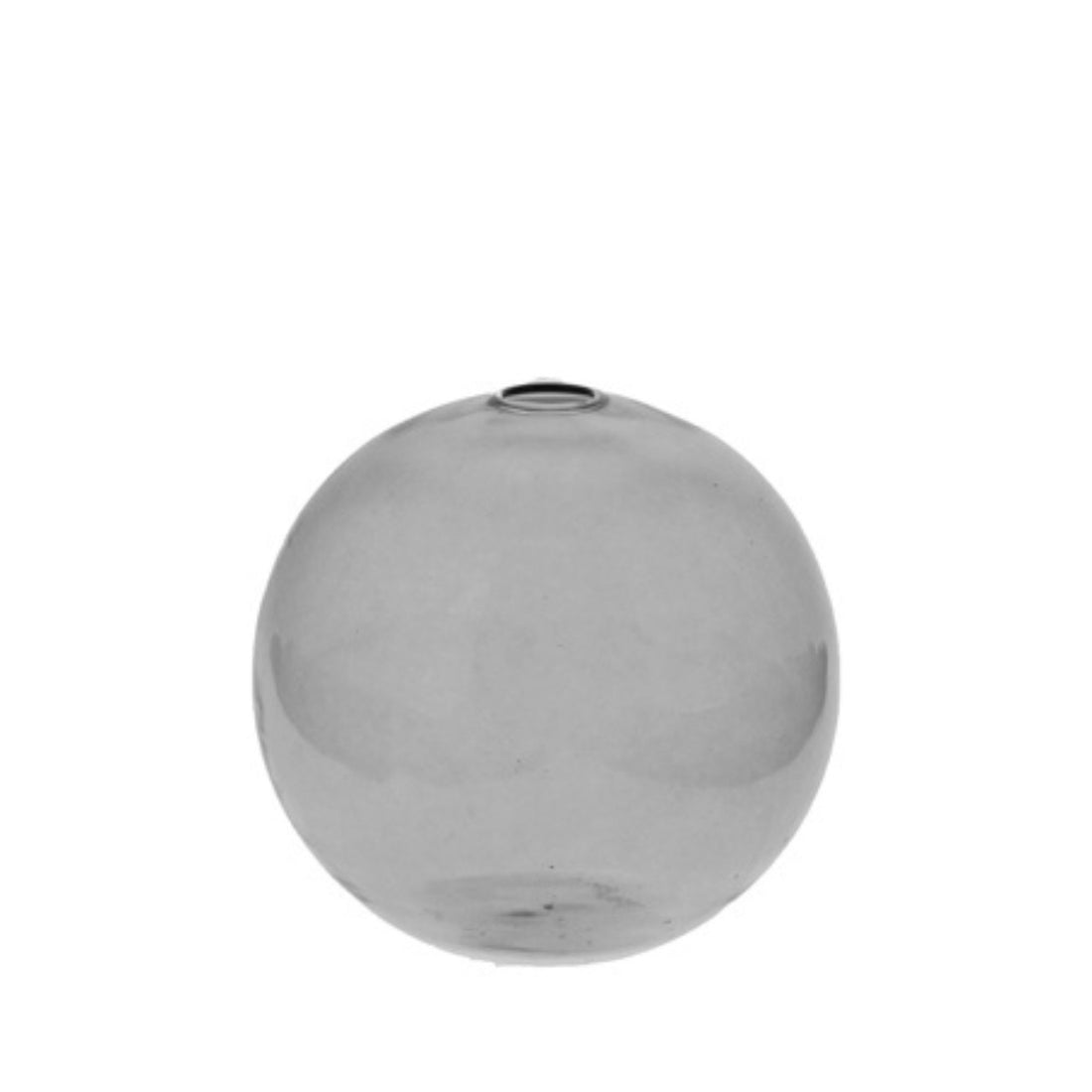 Storefactory „Hult“ Vase aus grauem Glas