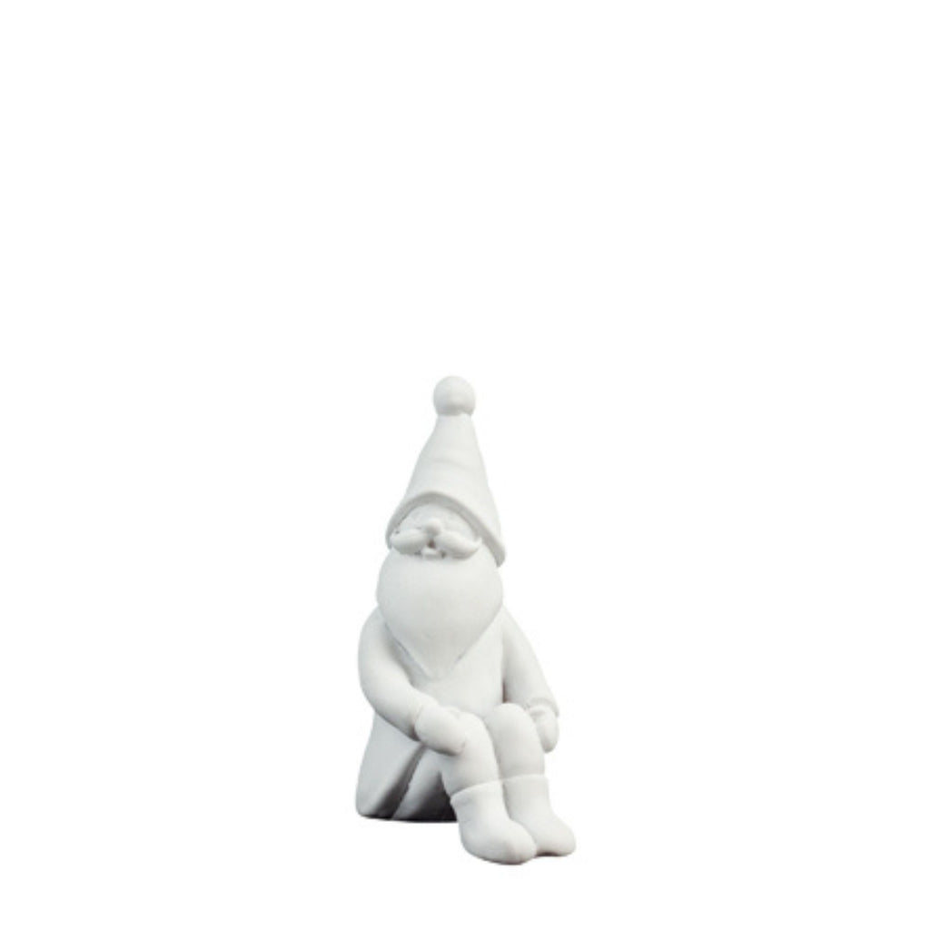 Storefactory "Nisse" Weihnachtsmann sitzend weiß