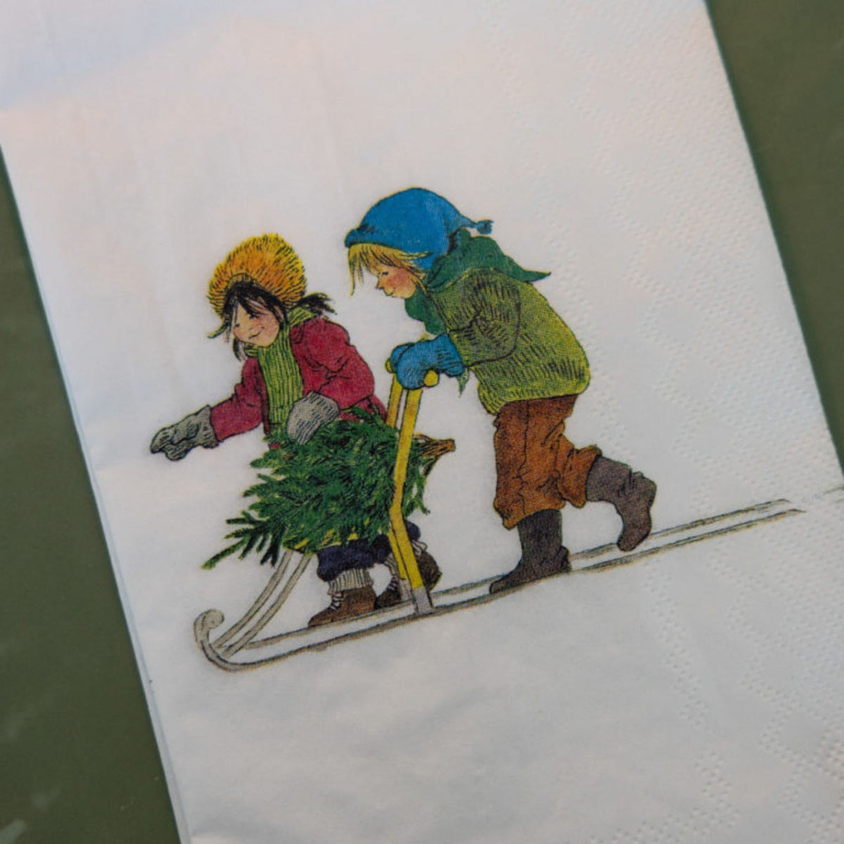 Storefactory "Wir Kinder von Bullerbü" Kapitel 2 Servietten Weihnachten
