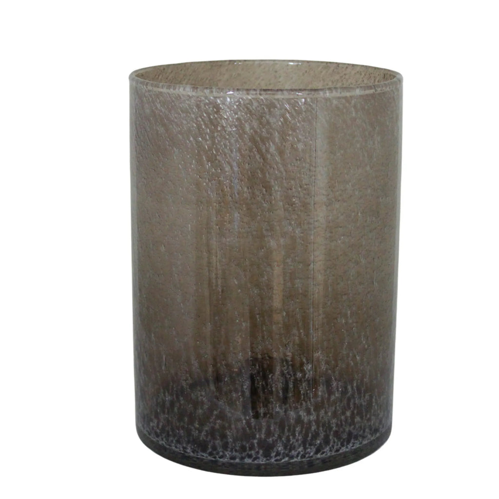 Strömshaga Laterne Sturmlaterne Kerzenhalter "Elvira" braun 21 cm